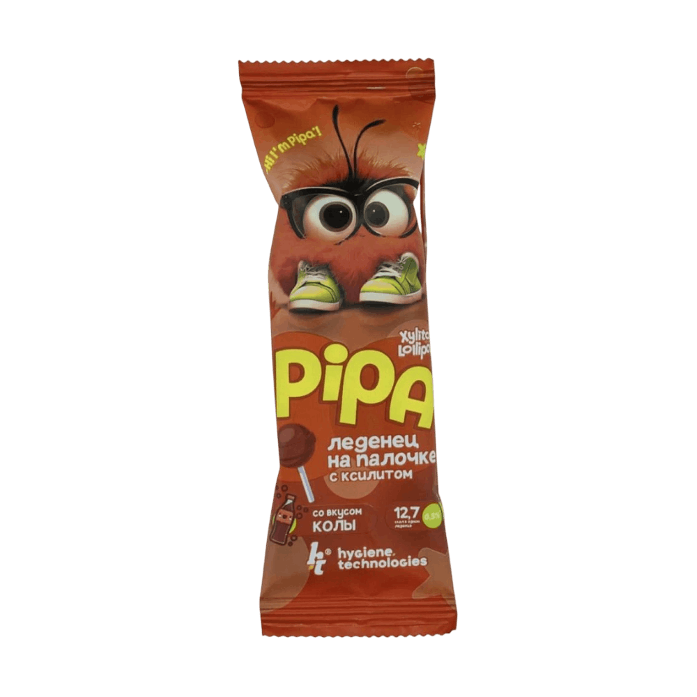PESITRO HT PRO PIPA XYLITOL LOLLIPOP ЛЕДЕНЕЦ С КСИЛИТОМ СО ВКУСОМ КОЛЫ